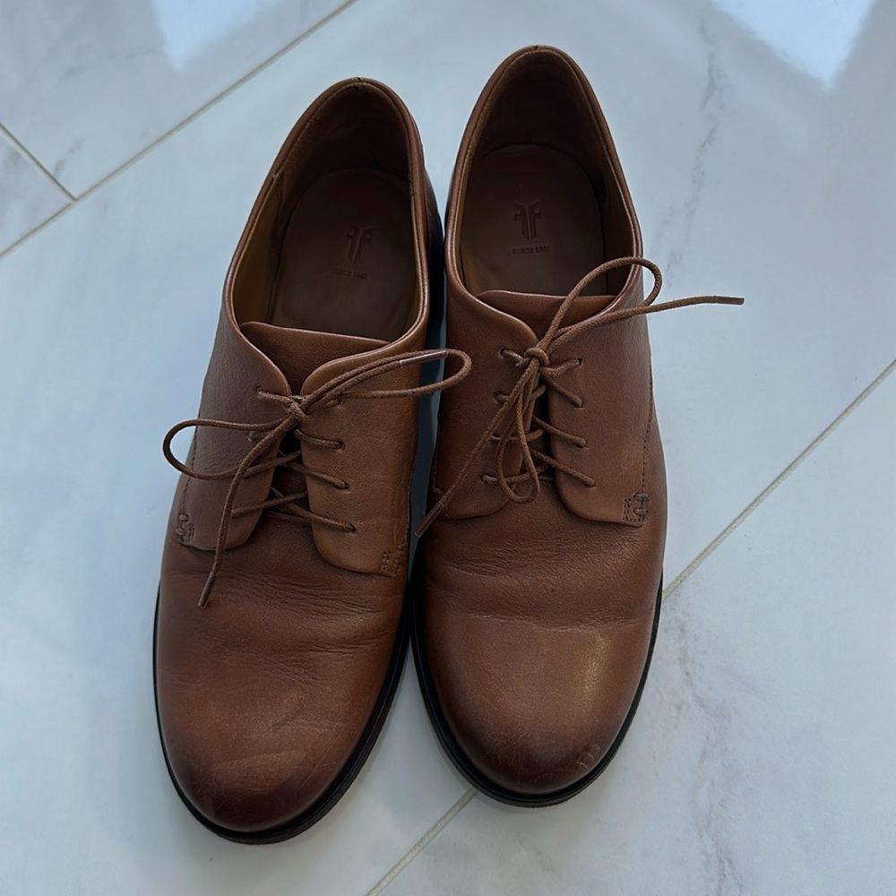 Frye Leather Elyssa Oxfords